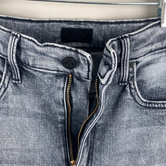 Mother The Swooner Ankle Zip In Static Size 25 - Picture 13 of 16